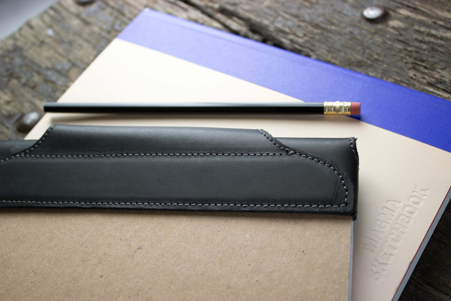 Leather Notepad Jacket