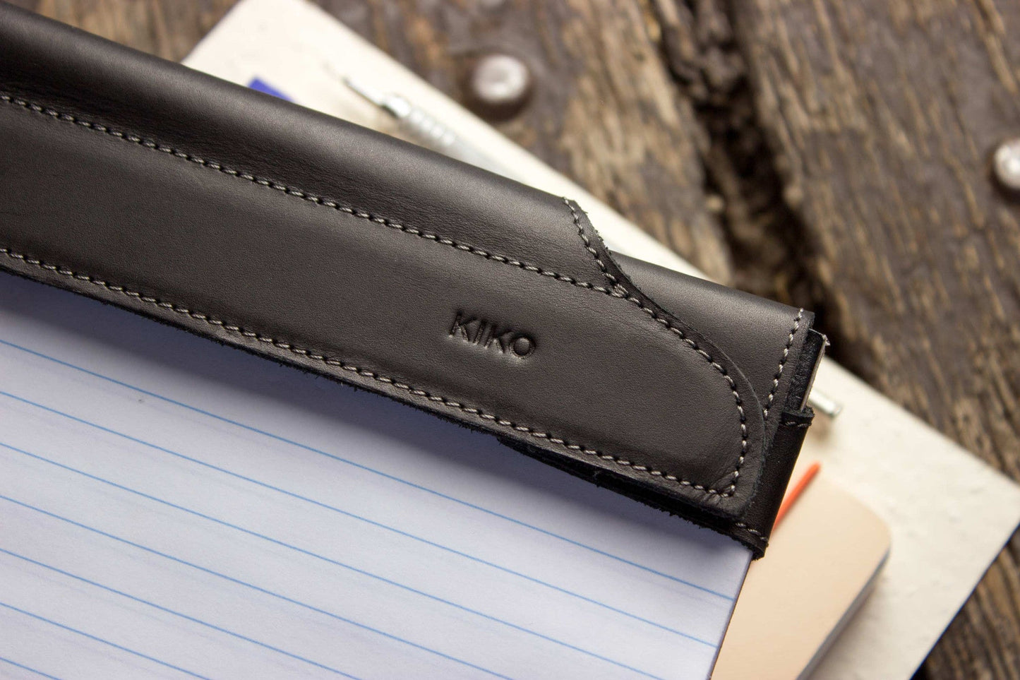 Leather Notepad Jacket