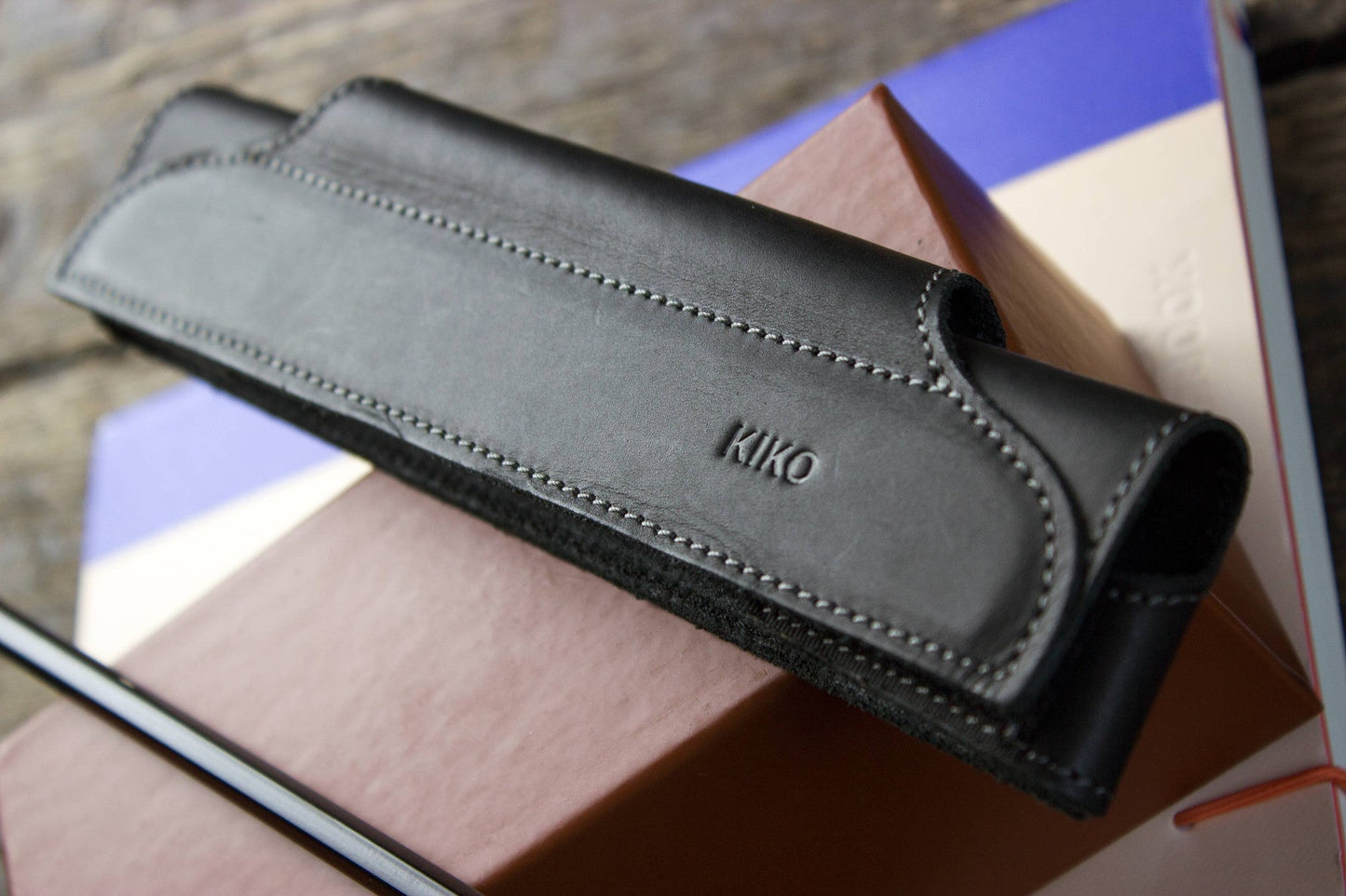Leather Notepad Jacket