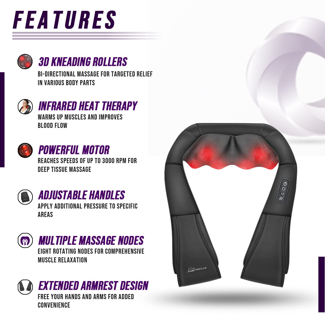 Neck and Shoulder Massager w/ Heat
